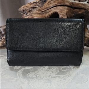 Spacious Black Wallet